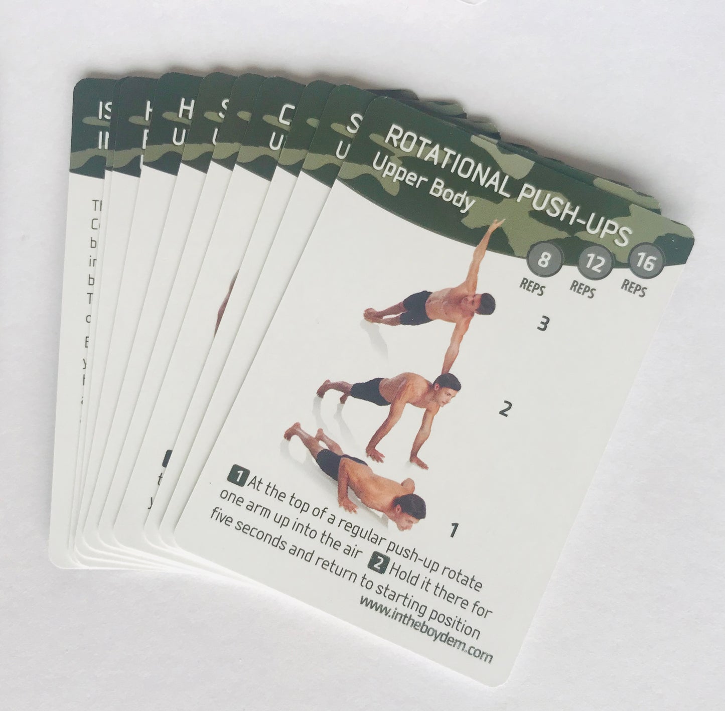 Israeli Commando Training Cards